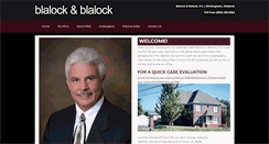 Desktop Screenshot of blalock.com